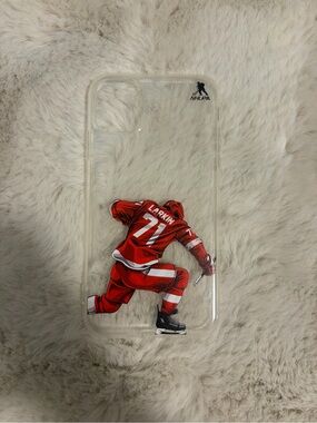 iPhone 11 Larkin Red Wings Clear Case